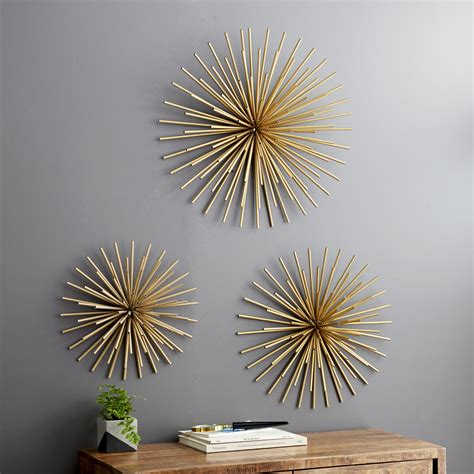 www.icouldlivehere.org:large metal starburst wall decor