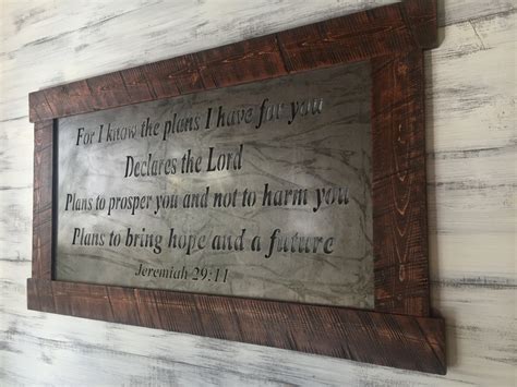 Large Metal Wall Art Scripture