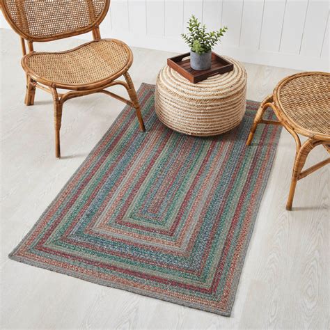 Large Multi Jute Rug