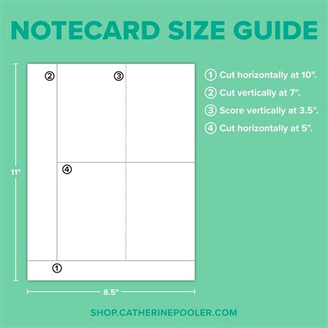Large Notecard Size