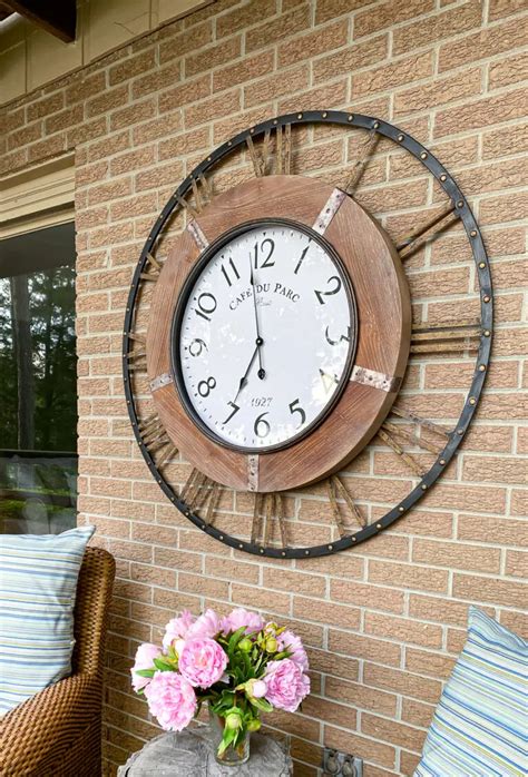 Large Outdoor Clock Works