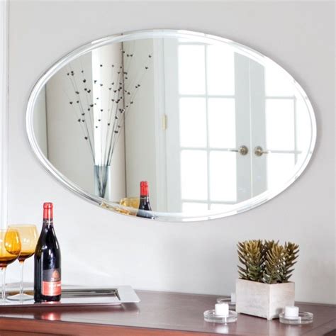 Large Oval Mirrors For Wall