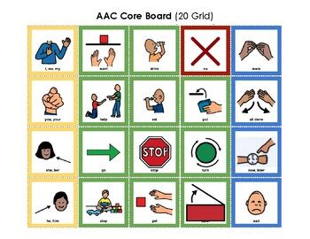 Large Pictures For Aac Printable