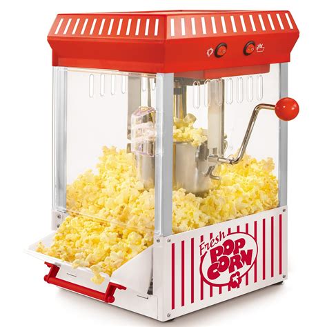 large popcorn machine instructions