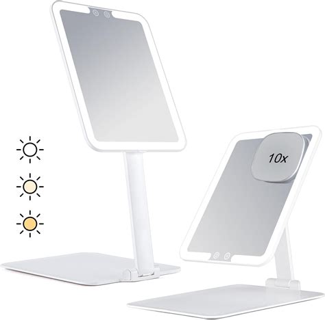 Large Portable Lighted Makeup Mirror