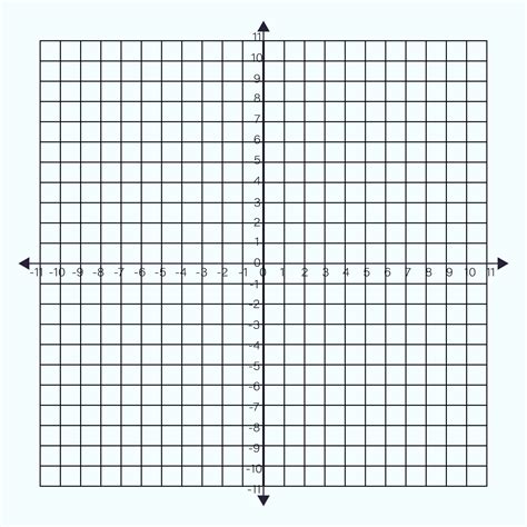 Large Printable Coordinate Grid Paper