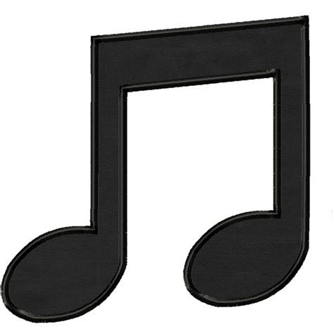 Large Printable Music Notes