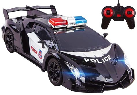Large Remote Control Police Car