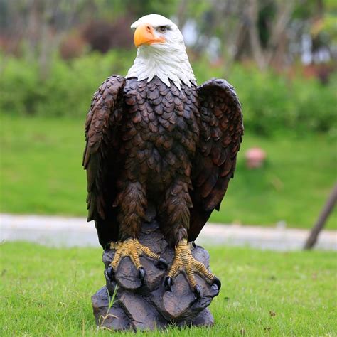 Large Resin Eagle Statues