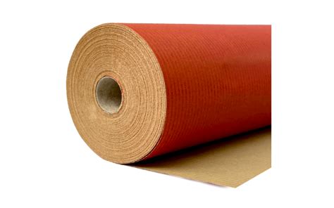 large roll red wrapping paper