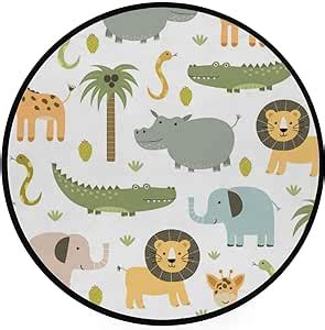 Large Round Foam Mat