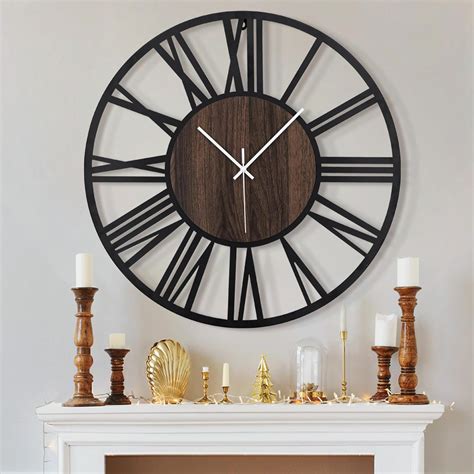 Large Round Living Room Clock
