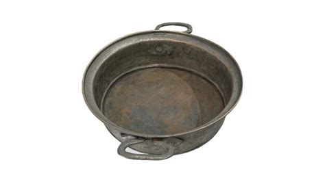 Large Round Metal Pan
