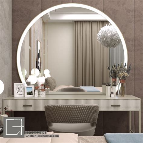 Large Round Mirror For Dressing Table