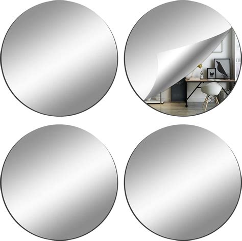 Large Round Mirror Tile