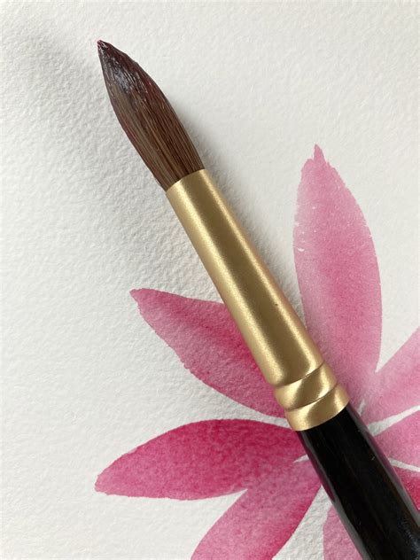Large Round Watercolour Brush