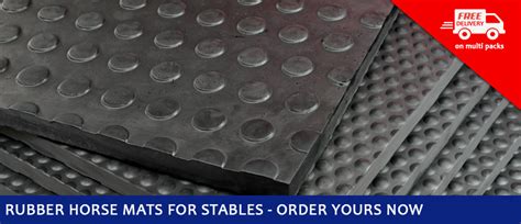 Large Rubber Stable Mats