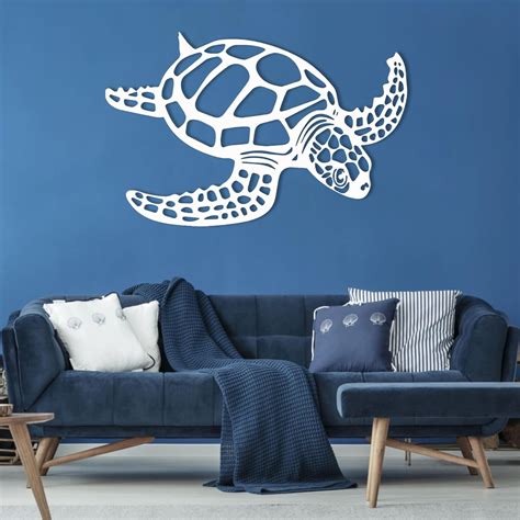 Large Sea Turtle Wall Decor