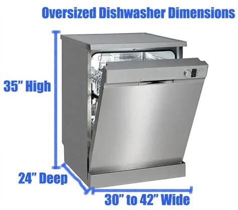 large size dishwasher
