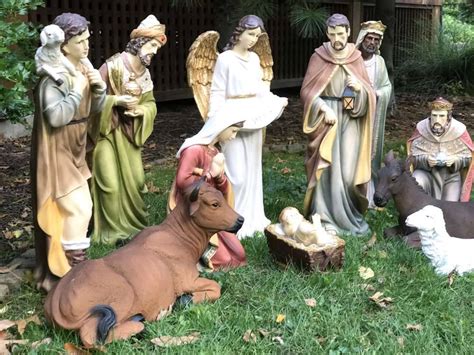 Large Size Nativity Figures