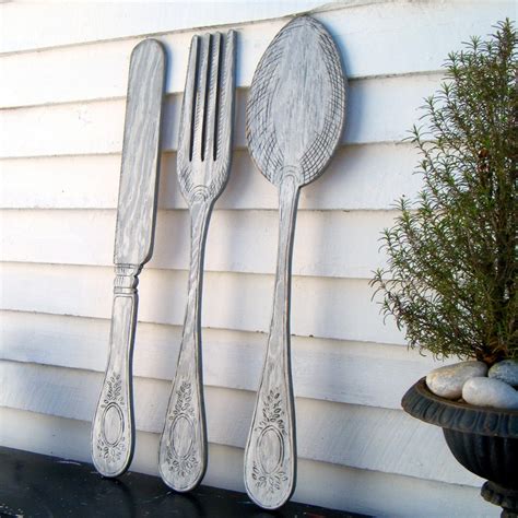 Large Spoon And Fork