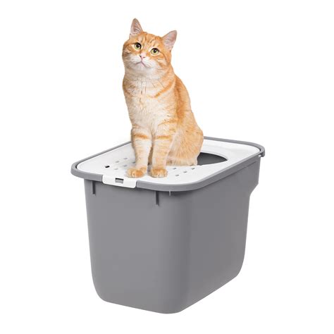 Large Square Cat Litter Box