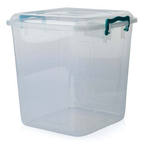 large square plastic containers