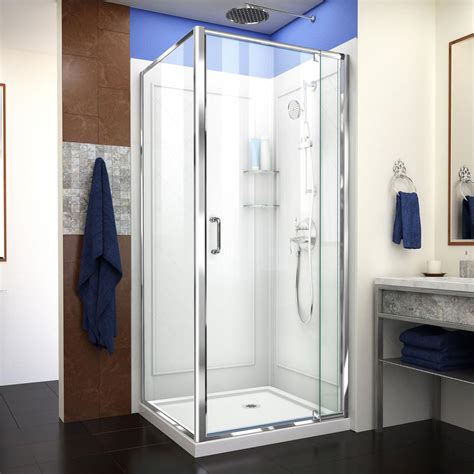 Large Square Shower Stalls