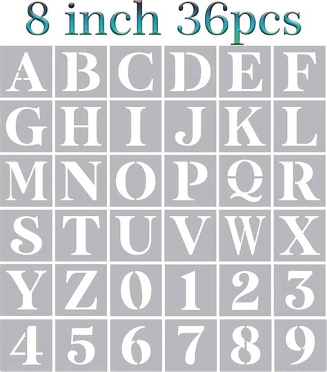 Large Stencils Large Printable Letter Stencils
