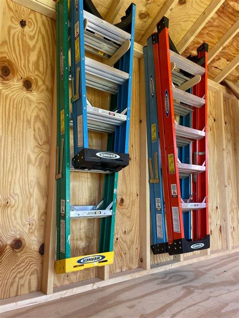 Large Step Ladder Storage Ideas