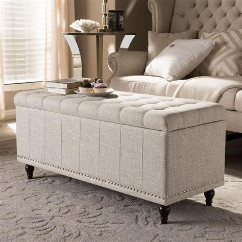 Large Storage Bench For Bedroom