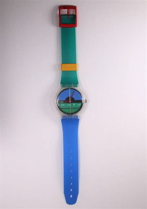 Large Swatch Watch Wall Clock