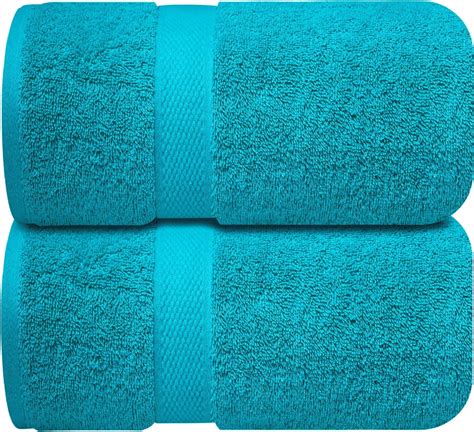 Large Teal Bath Towels