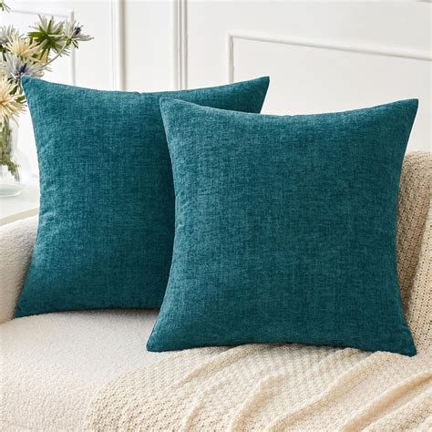 Large Teal Sofa Pillows
