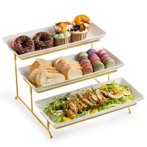 Large Tiered Serving Platters