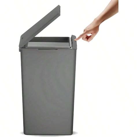 Large Touch Top Bin
