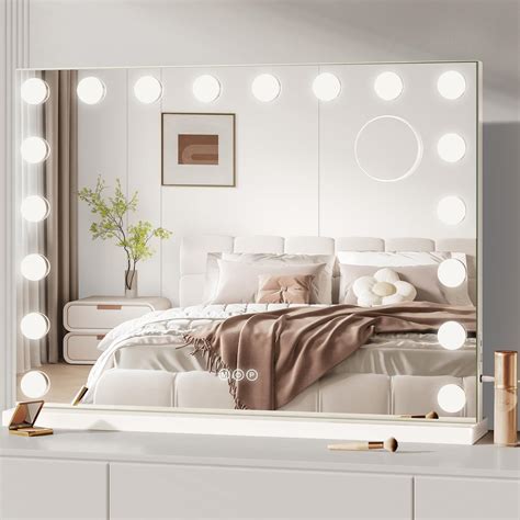 Large Vanity Mirror With Bluetooth