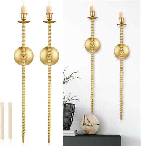 Large Wall Candle Sconces