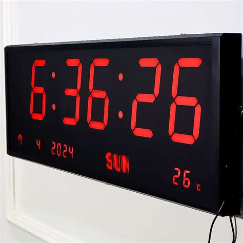 Large Wall Clock Led
