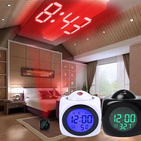 Large Wall Projector Clock