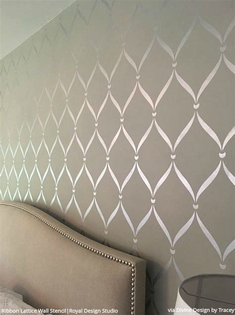 Large Wall Stencils For Bedroom