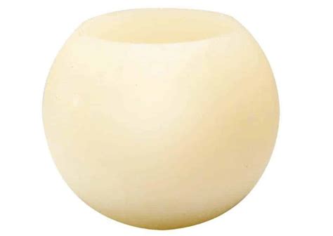 Large Wax Candle Holder