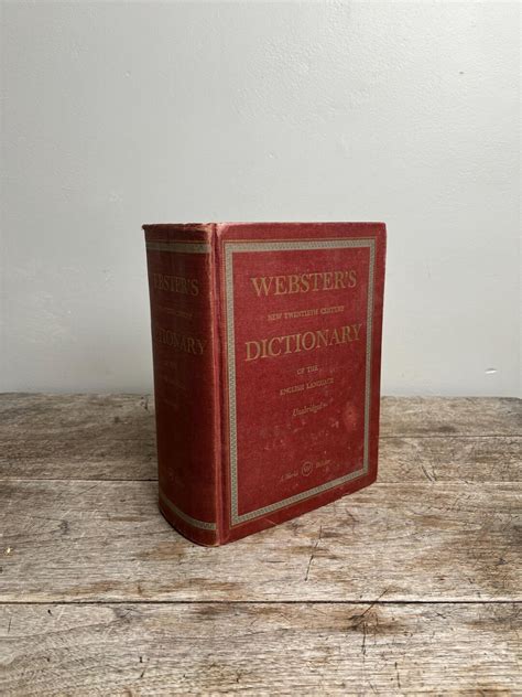 large webster's dictionary