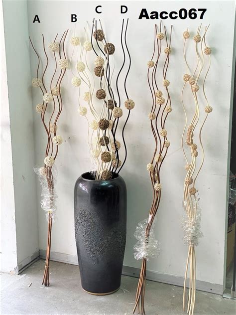Large White Decorative Sticks