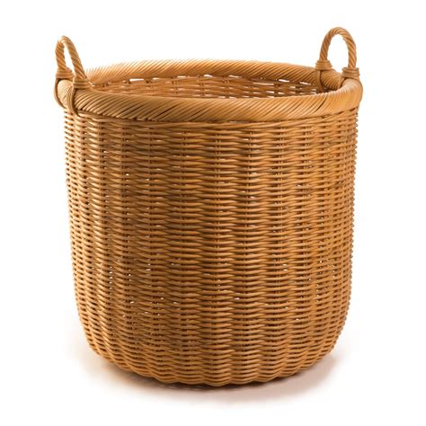 Large Wicker Baskets Round