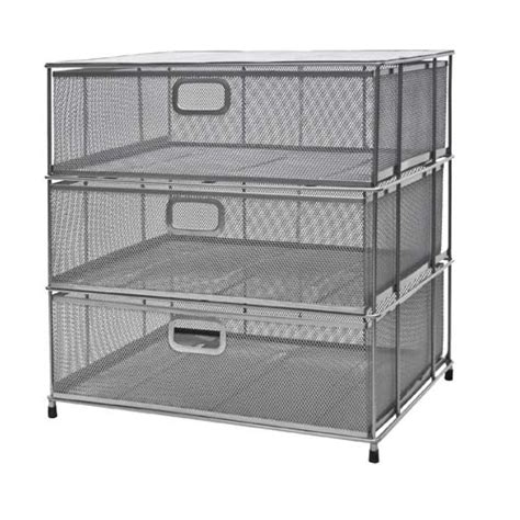 Large Wire Mesh Storage Drawers