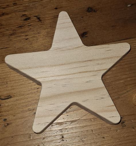 large wooden stars for crafts