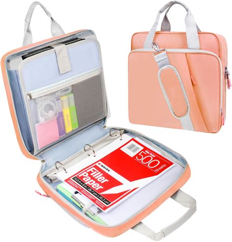 Large Zipper Binder Pocket