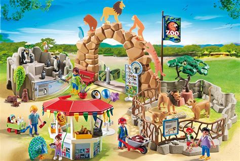 Large Zoo Playset