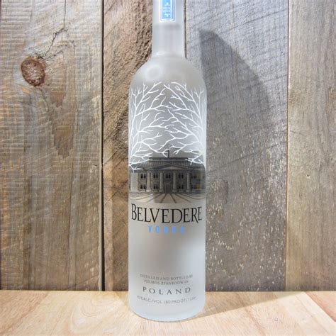 largest bottle of belvedere vodka